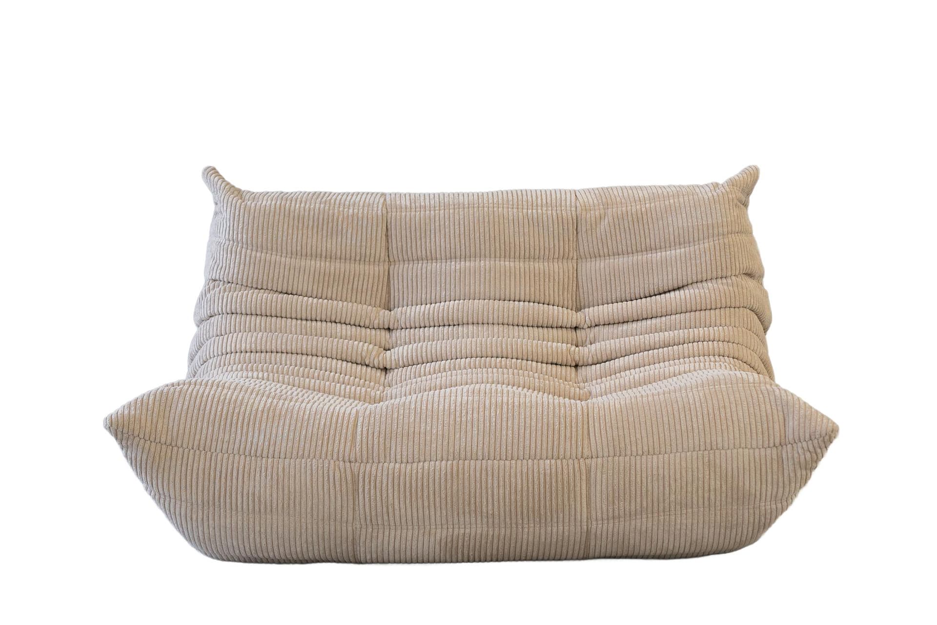 Zestaw wypoczynkowy Togo 5 części, cord beżowy - 52549