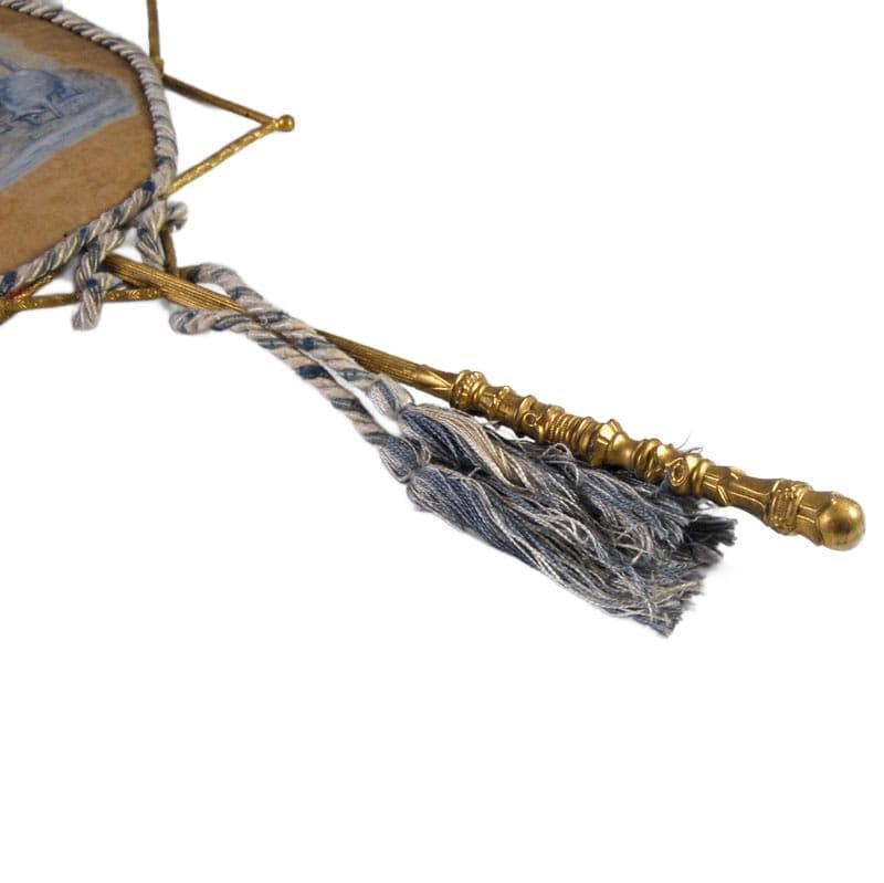 Złoty wachlarz kominkowy, Francja, poł. XIX w. - 4881