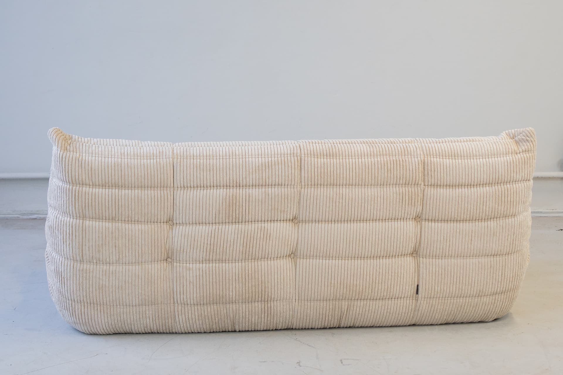 Sofa Togo trzyosobowa, cord beżowy - 52506