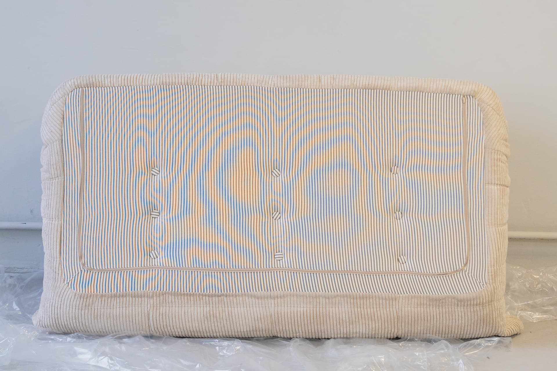 Sofa Togo trzyosobowa, cord beżowy - 52510