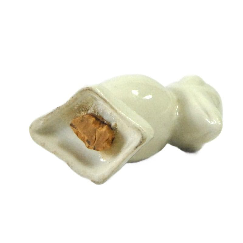 Ivory White Stork Salt Shaker, for Ćmielów, Poland, 1930s - 4872