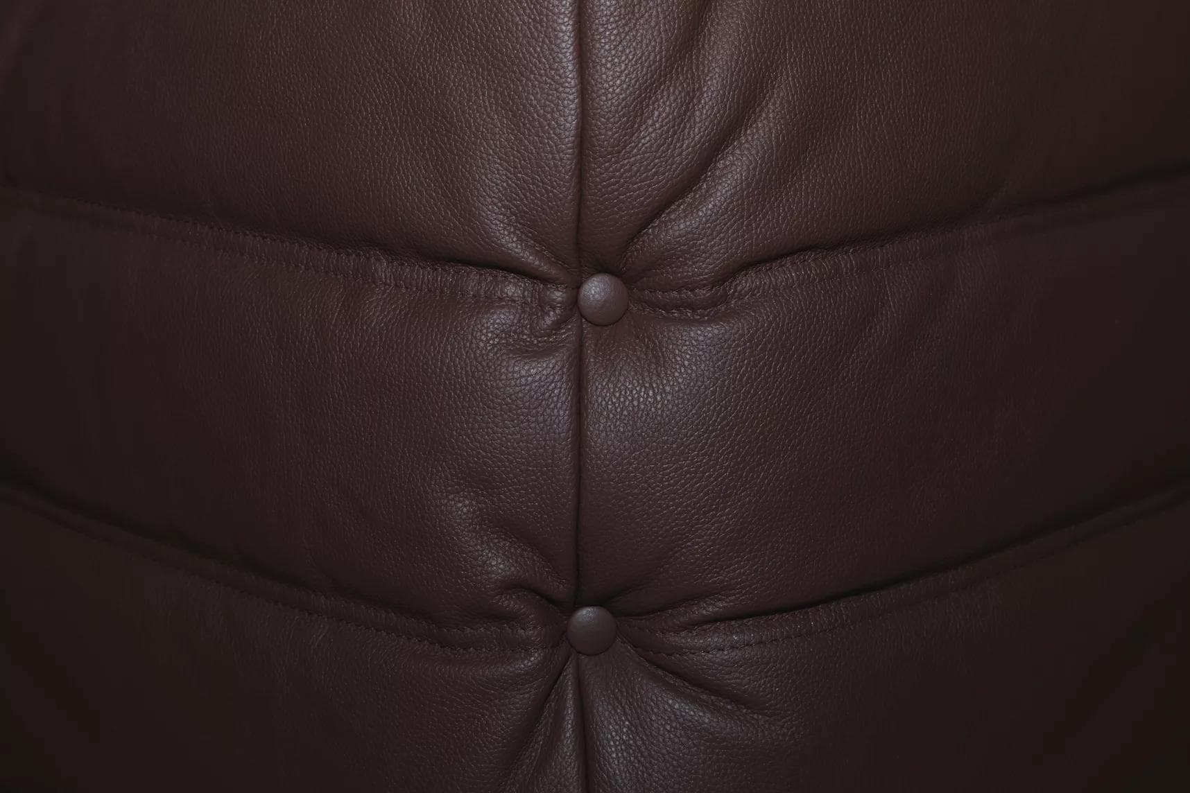 Narożnik Togo, skóra brązowa madras - 165869