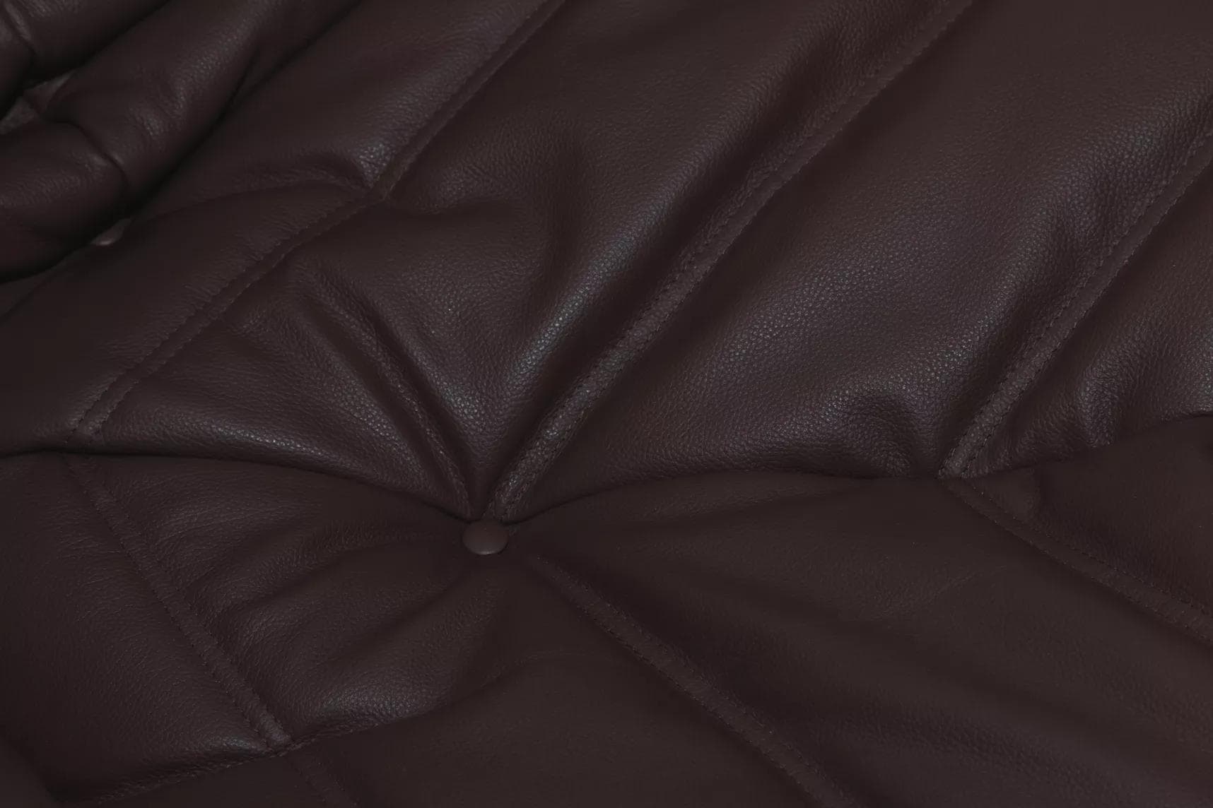 Narożnik Togo, skóra brązowa madras - 165866