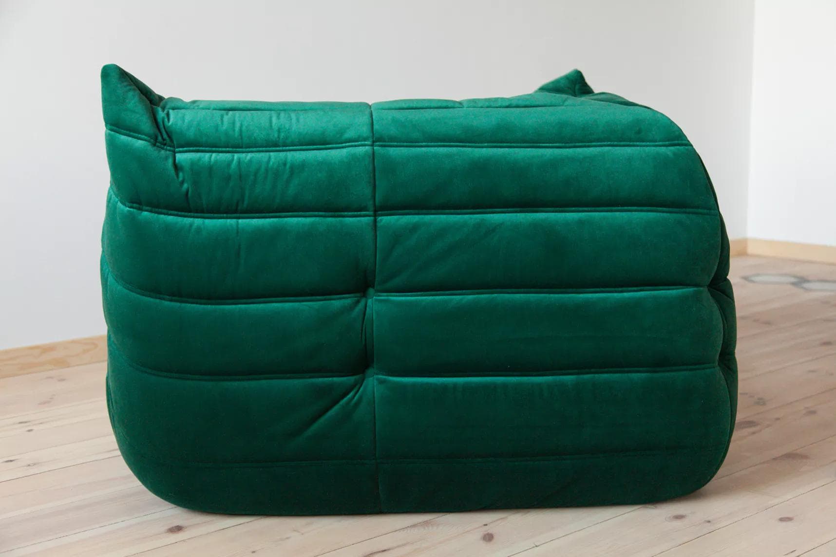 Narożnik Togo, velvet zielony szmaragd - 165110