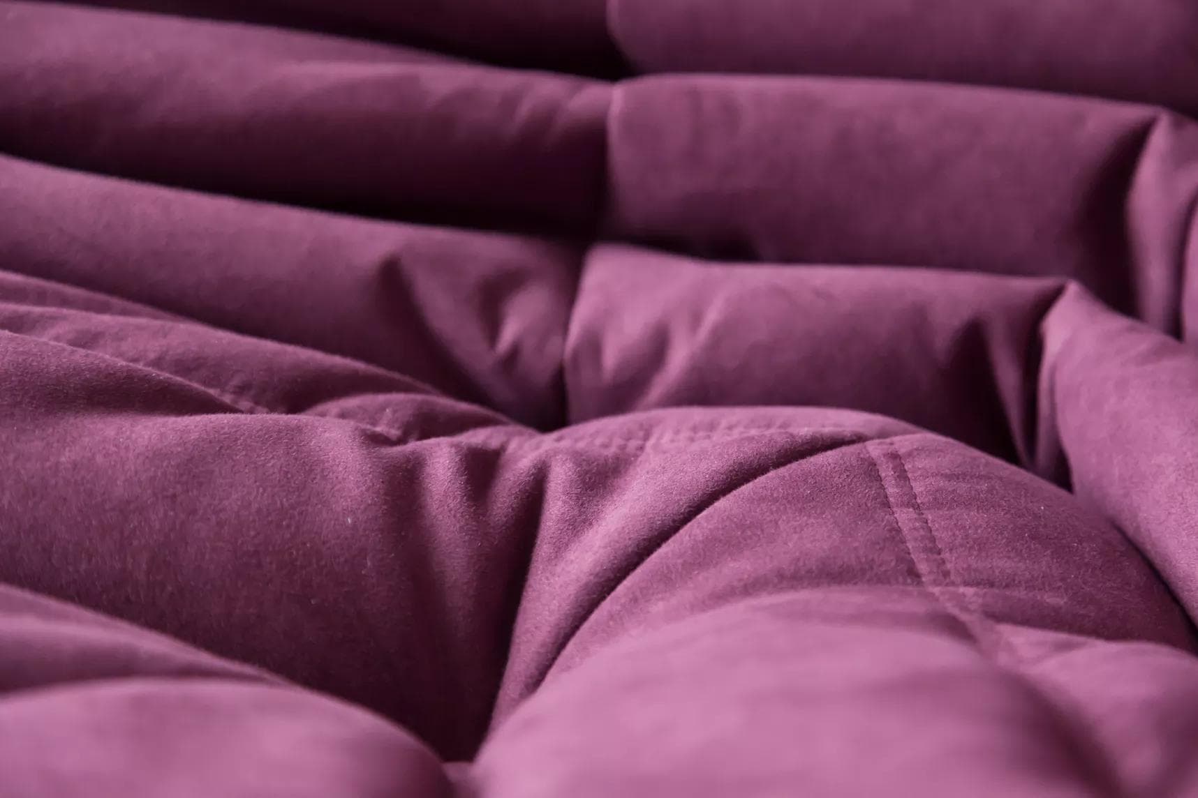 Narożnik Togo, mikrofibra bakłażan - 165760