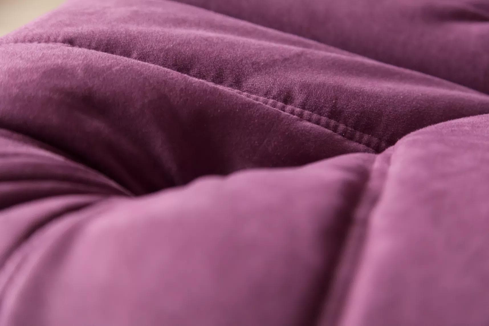 Narożnik Togo, mikrofibra bakłażan - 165759