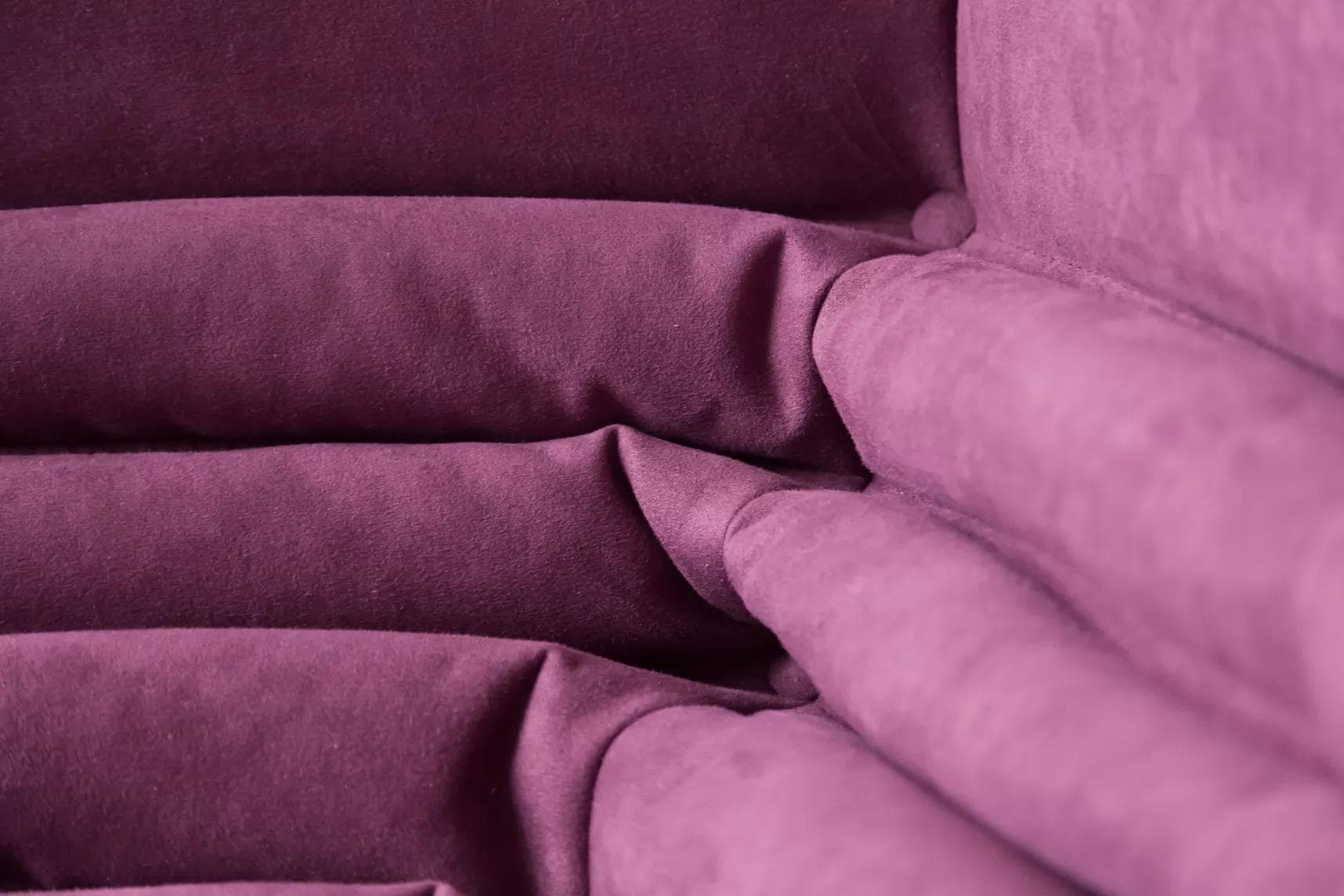 Narożnik Togo, mikrofibra bakłażan - 165766