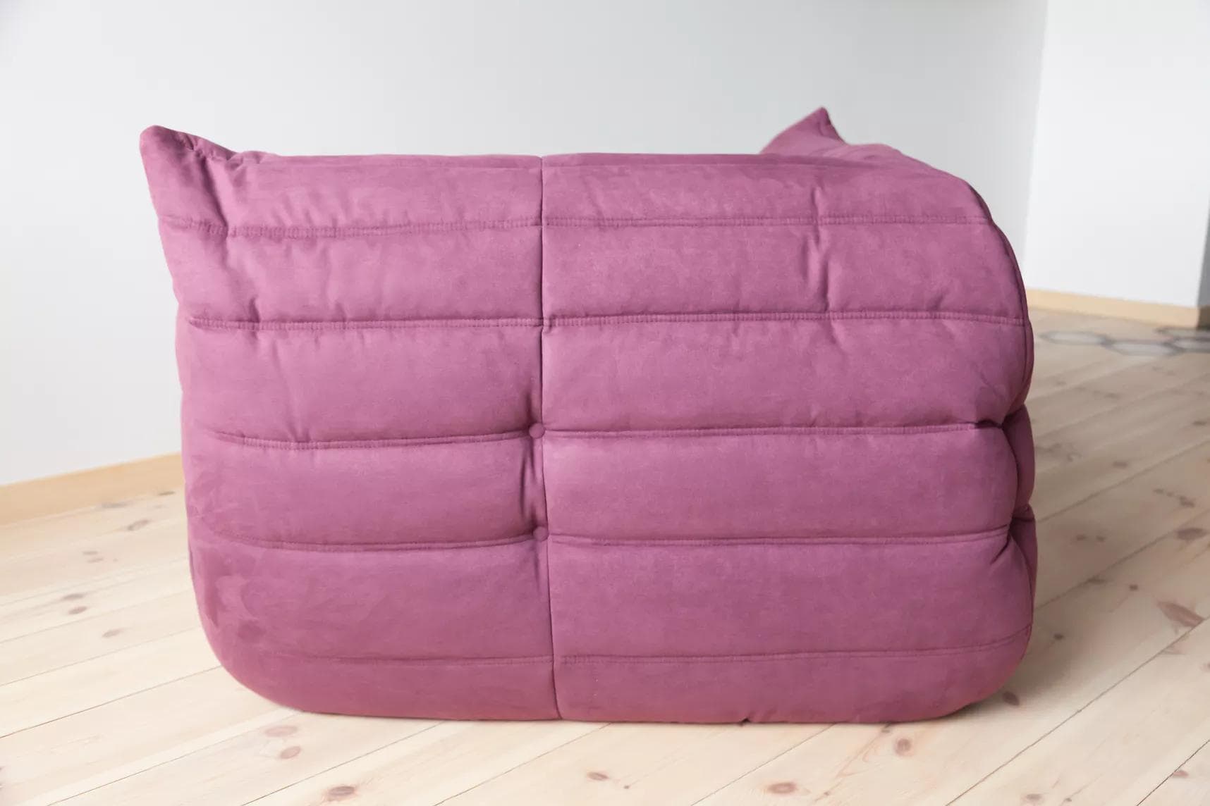 Narożnik Togo, mikrofibra bakłażan - 165767