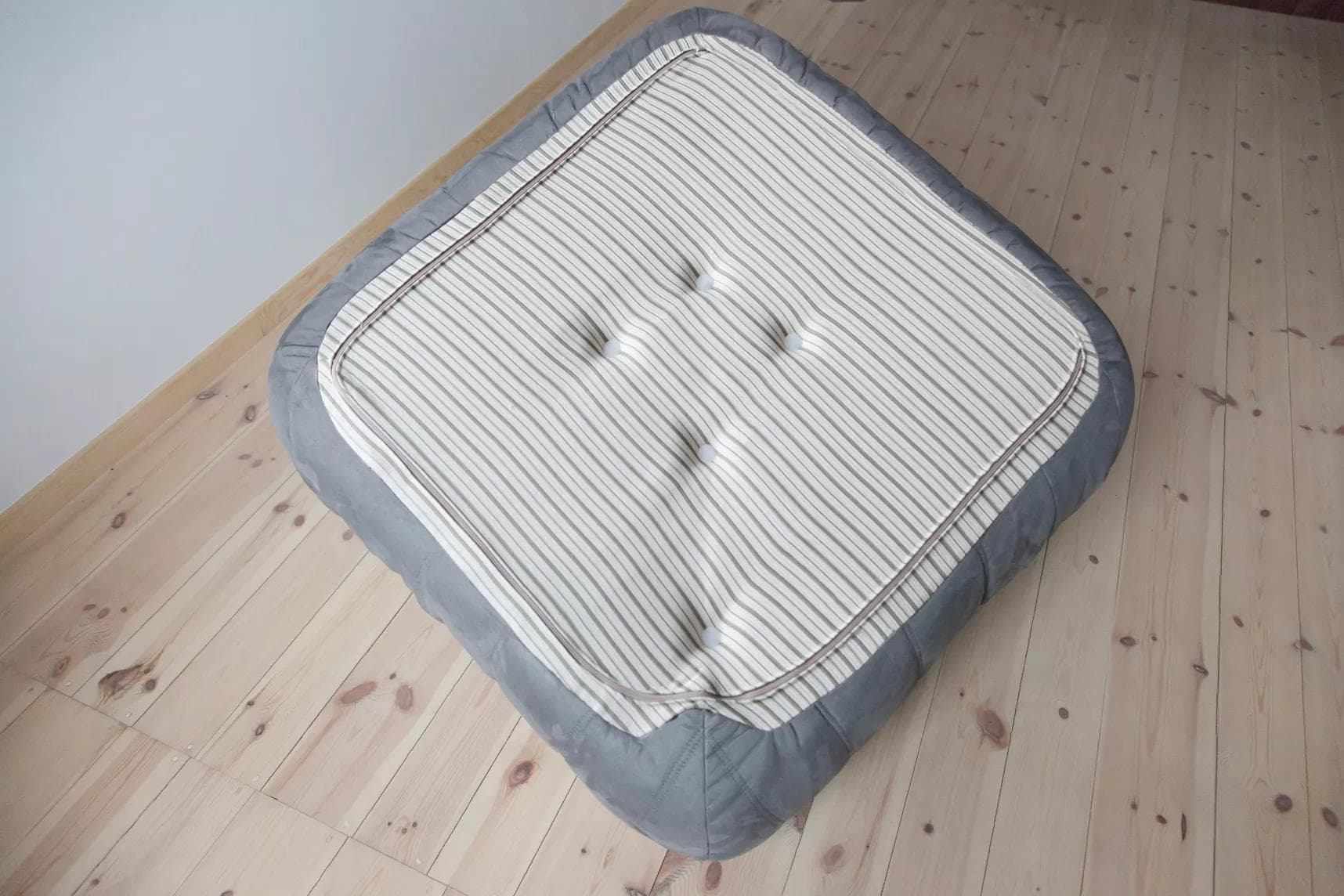 Narożnik Togo, mikrofibra szara - 165093