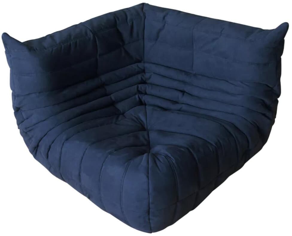 Narożnik Togo, mikrofibra granatowy