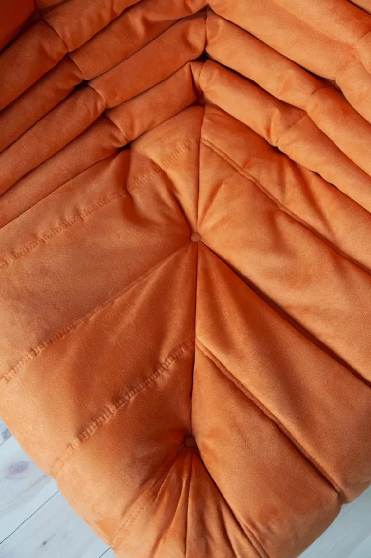 Narożnik Togo, mikrofibra pomarańcz - 165815