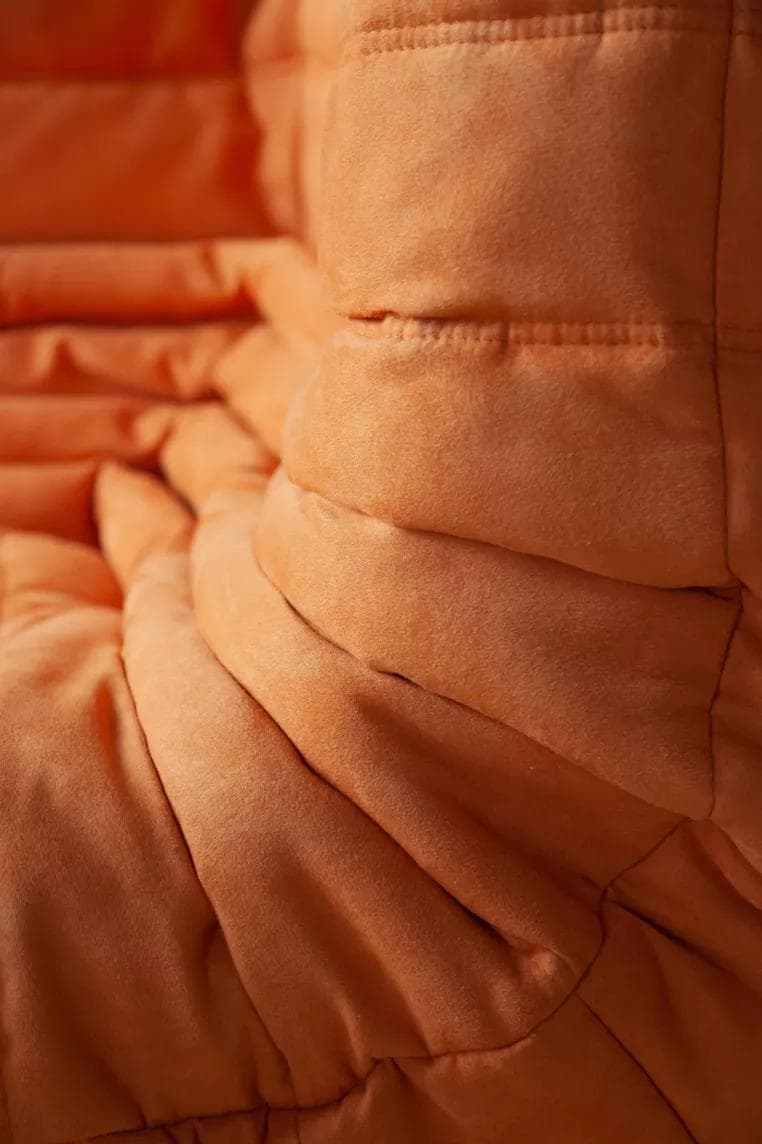 Narożnik Togo, mikrofibra pomarańcz - 165814