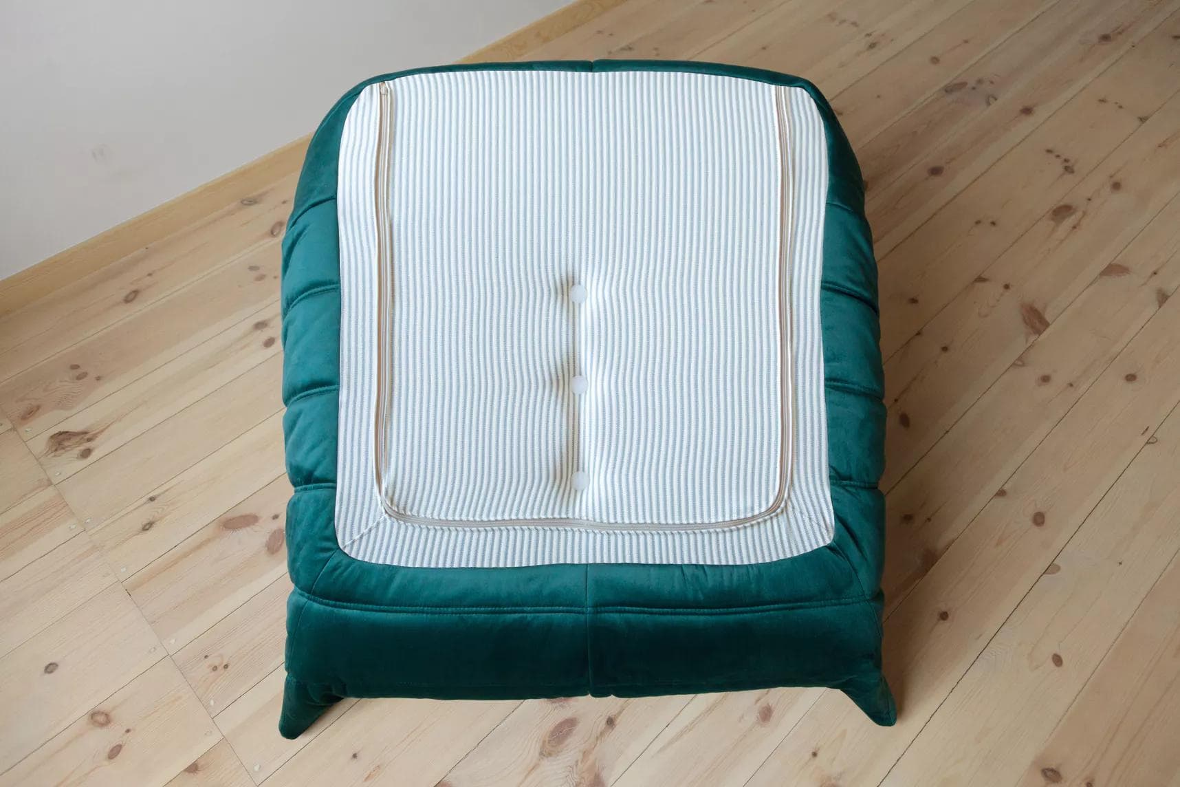 Fotel wypoczynkowy Togo, velvet zielony cyraneczka - 165162