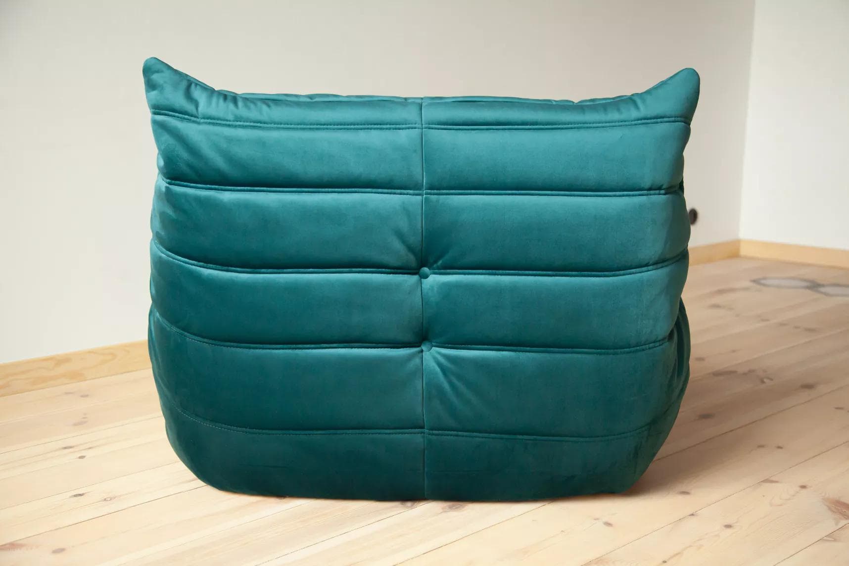 Fotel wypoczynkowy Togo, velvet zielony cyraneczka - 165160