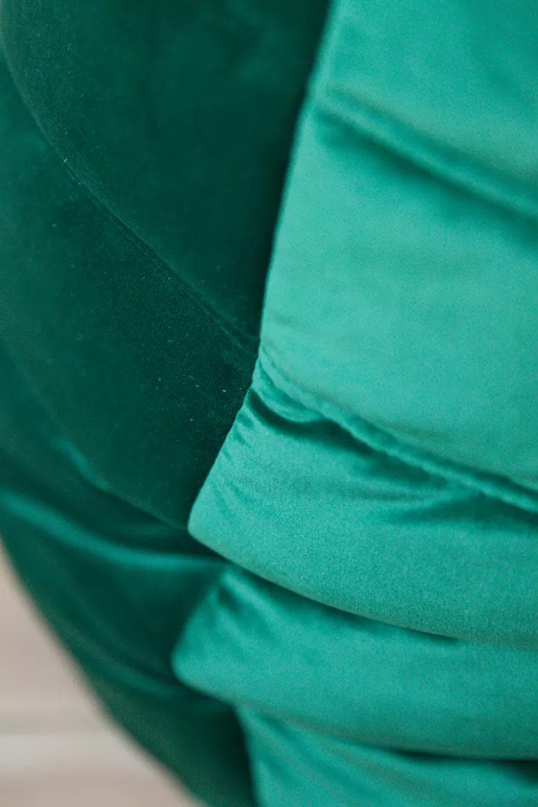 Fotel wypoczynkowy Togo, velvet zielony szmaragd - 165711