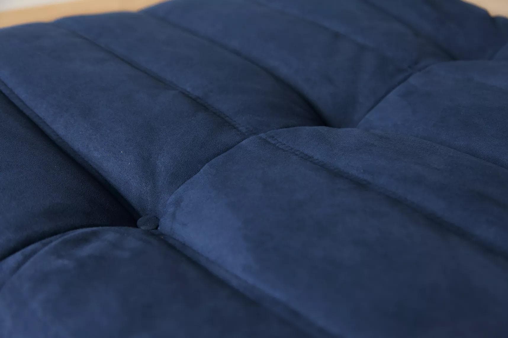 Podnóżek Togo, mikrofibra granatowy - 165621