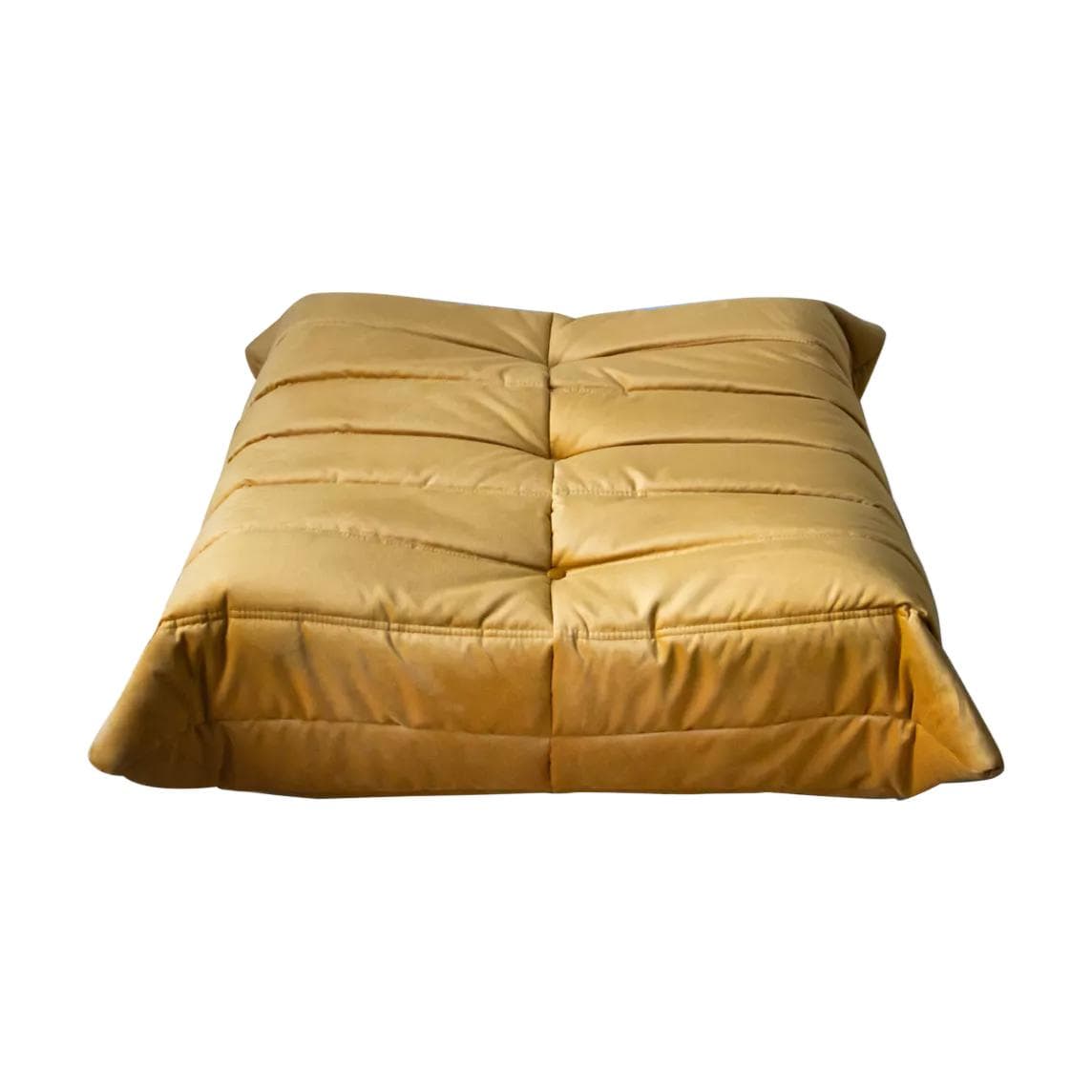 Podnóżek Togo, velvet złoty