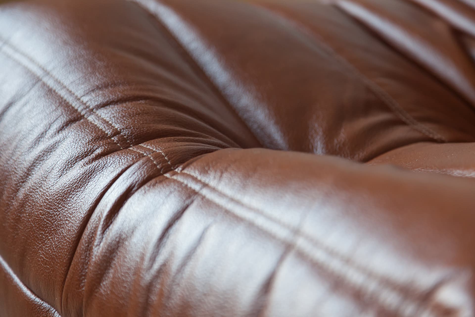 Fotel wypoczynkowy Togo, skóra brązowa whisky - 165441