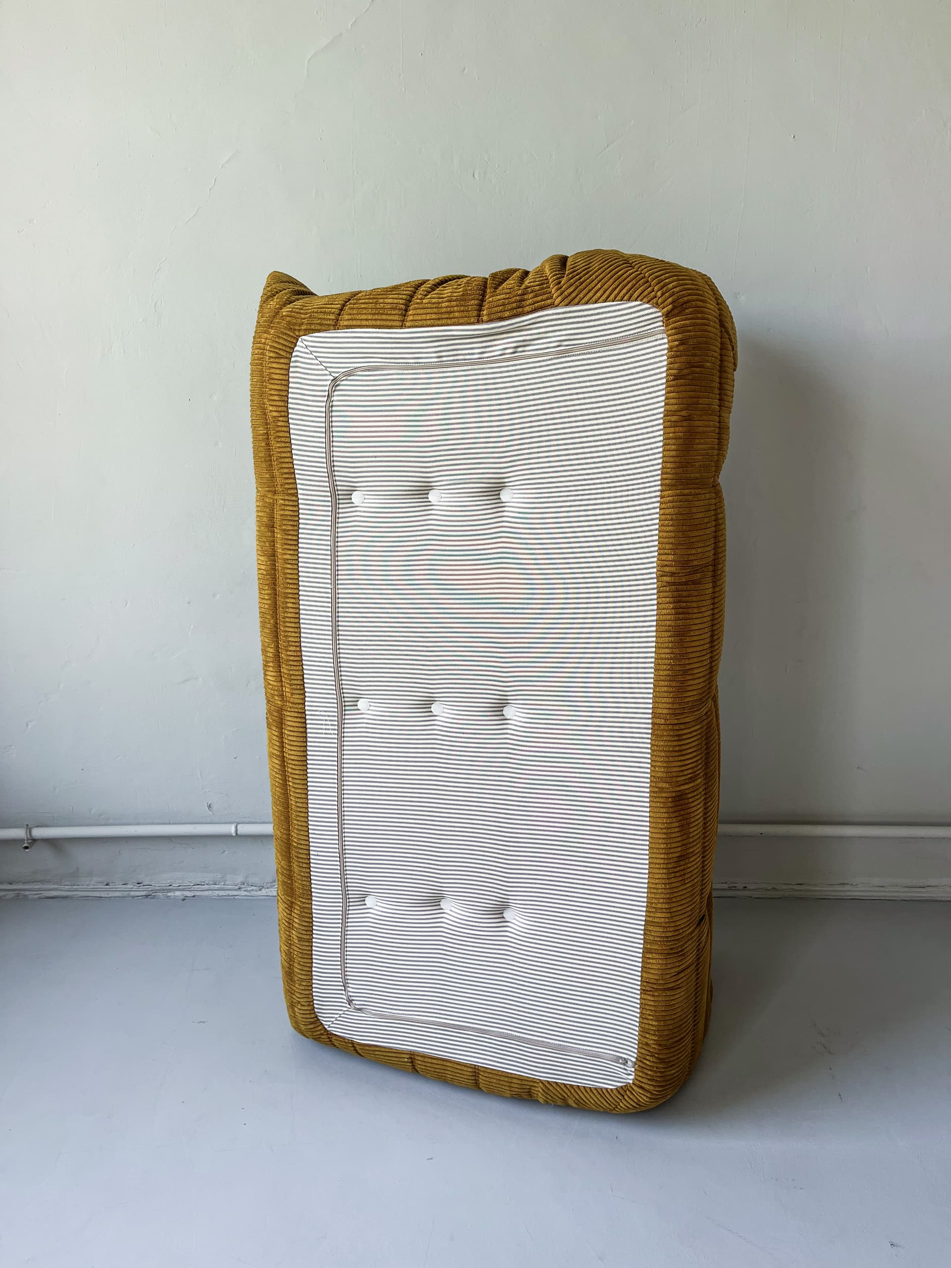 Sofa Togo trzyosobowa, cord piaskowy brąz - 166144