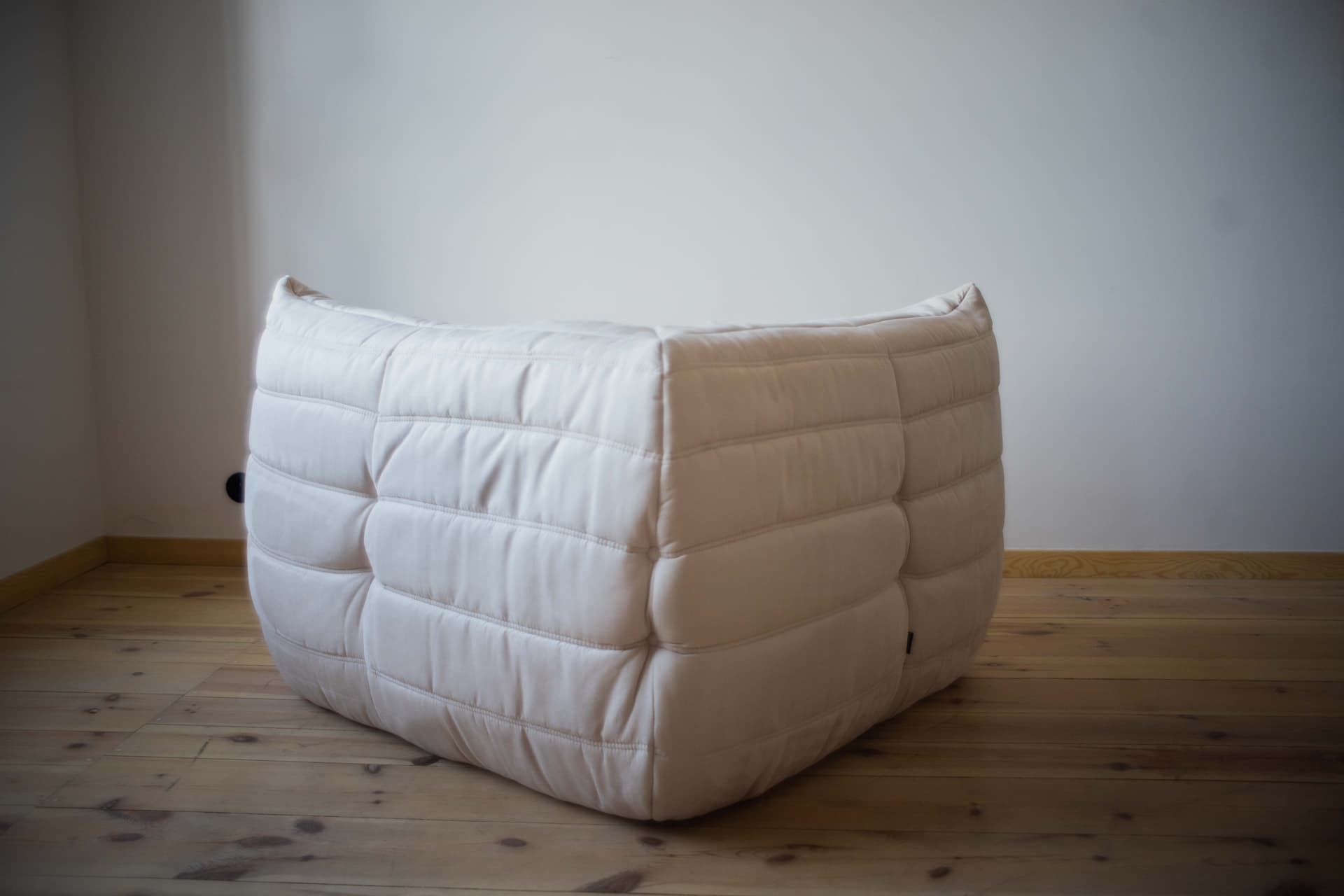 Narożnik Togo, velvet off-white - 165358