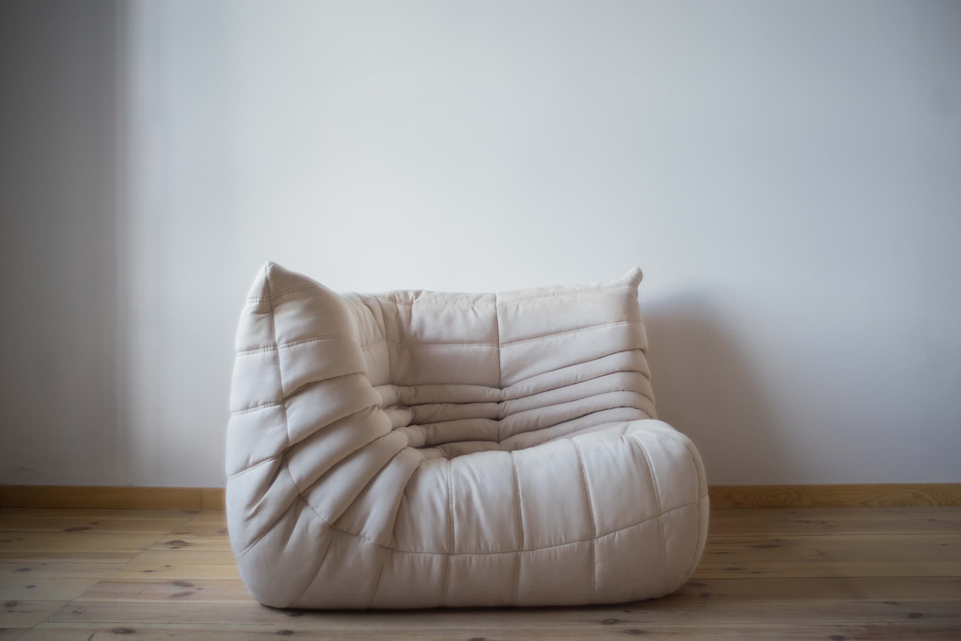 Narożnik Togo, velvet off-white - 165353