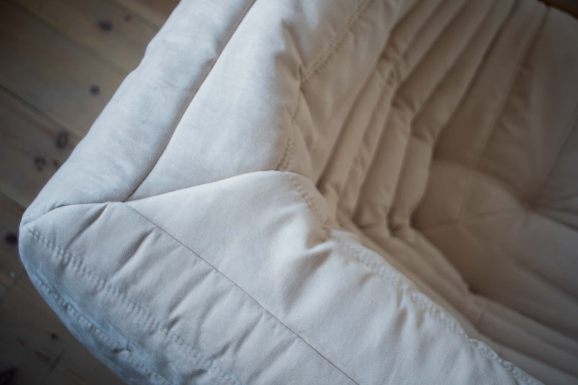 Narożnik Togo, velvet off-white - 165361