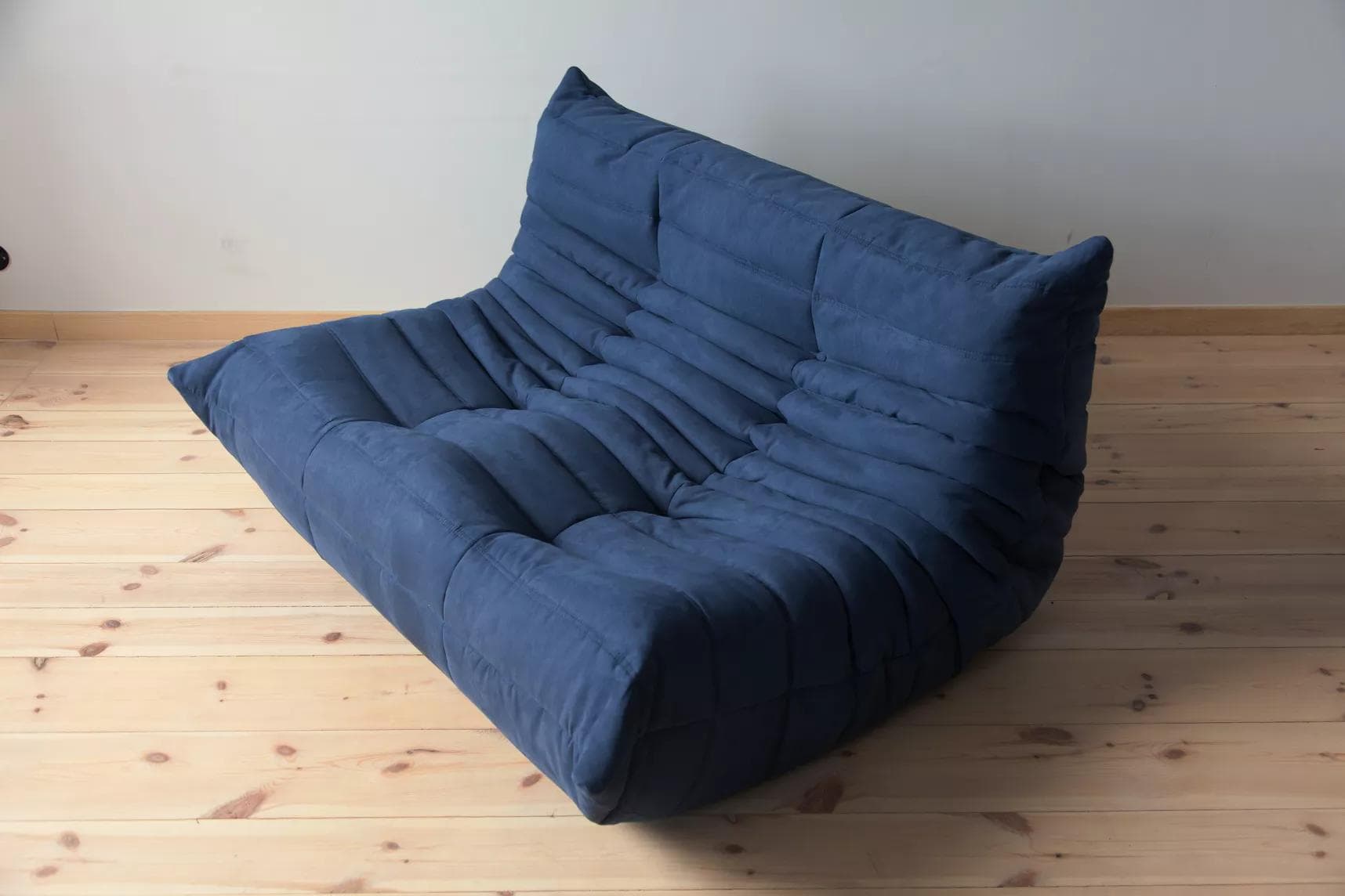 Sofa Togo dwuosobowa, mikrofibra granatowy - 166195