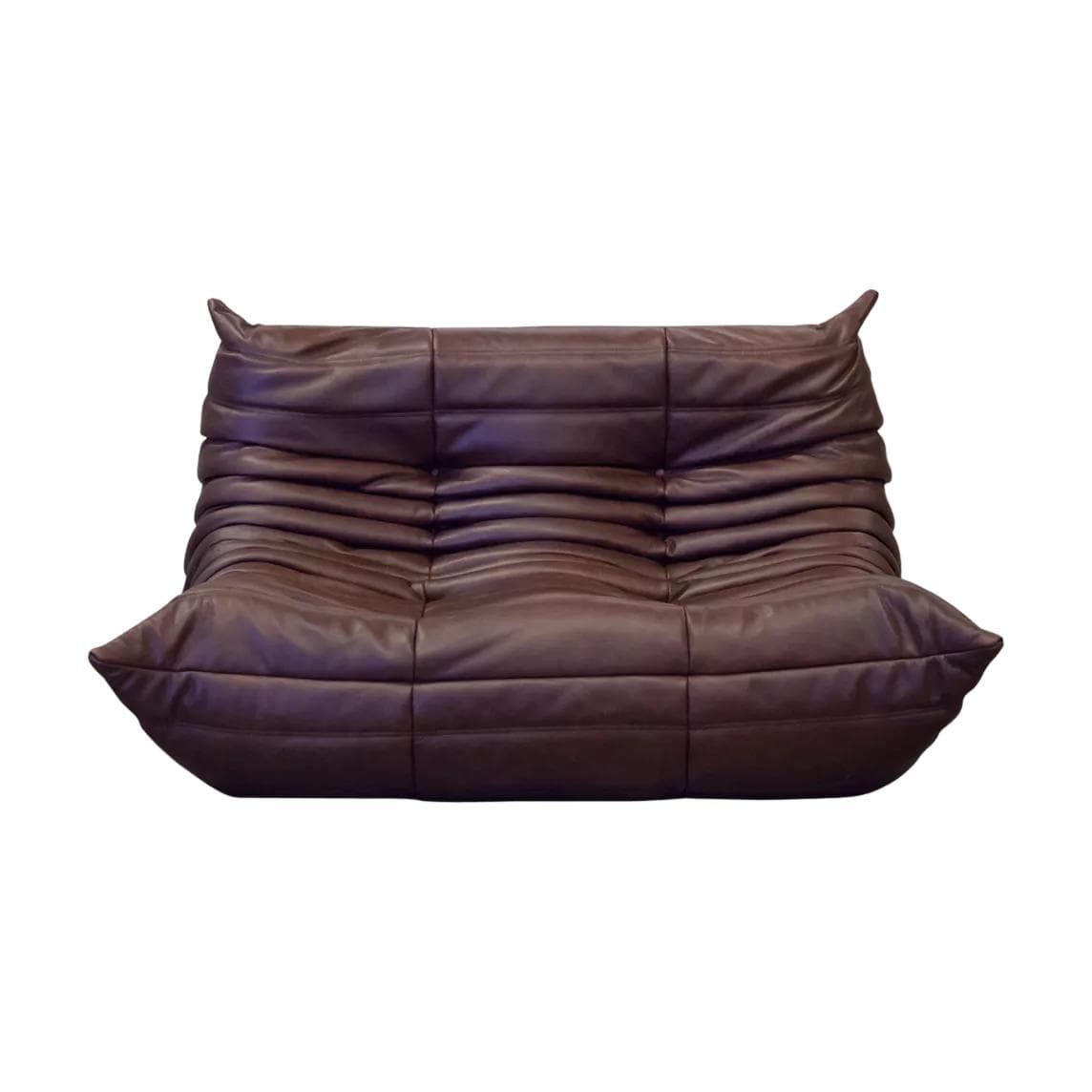 Sofa Togo dwuosobowa, skóra czekoladowy brąz - 184779