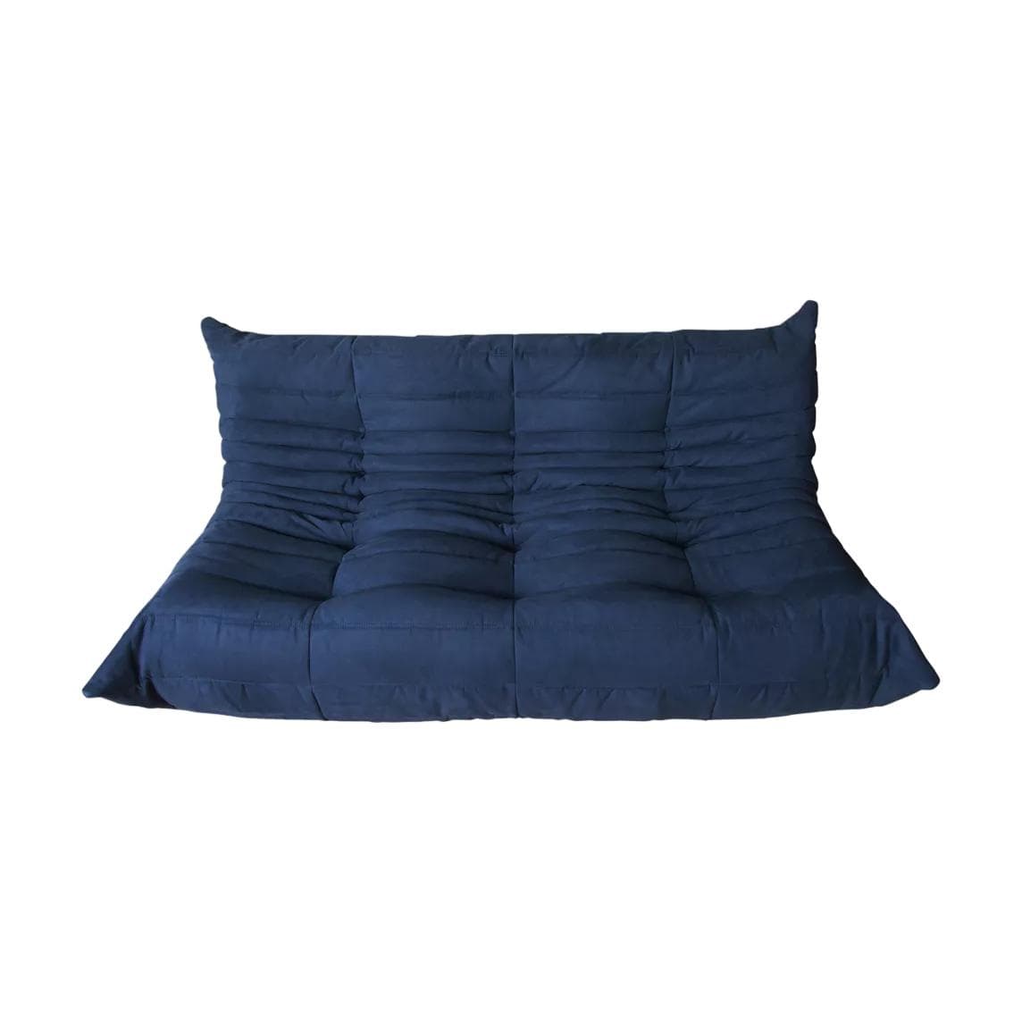 Sofa Togo trzyosobowa, mikrofibra granatowy