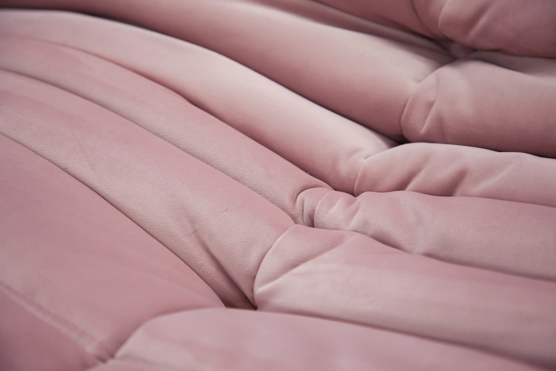 Zestaw wypoczynkowy Togo 5 części, velvet różowy jasny - 166731