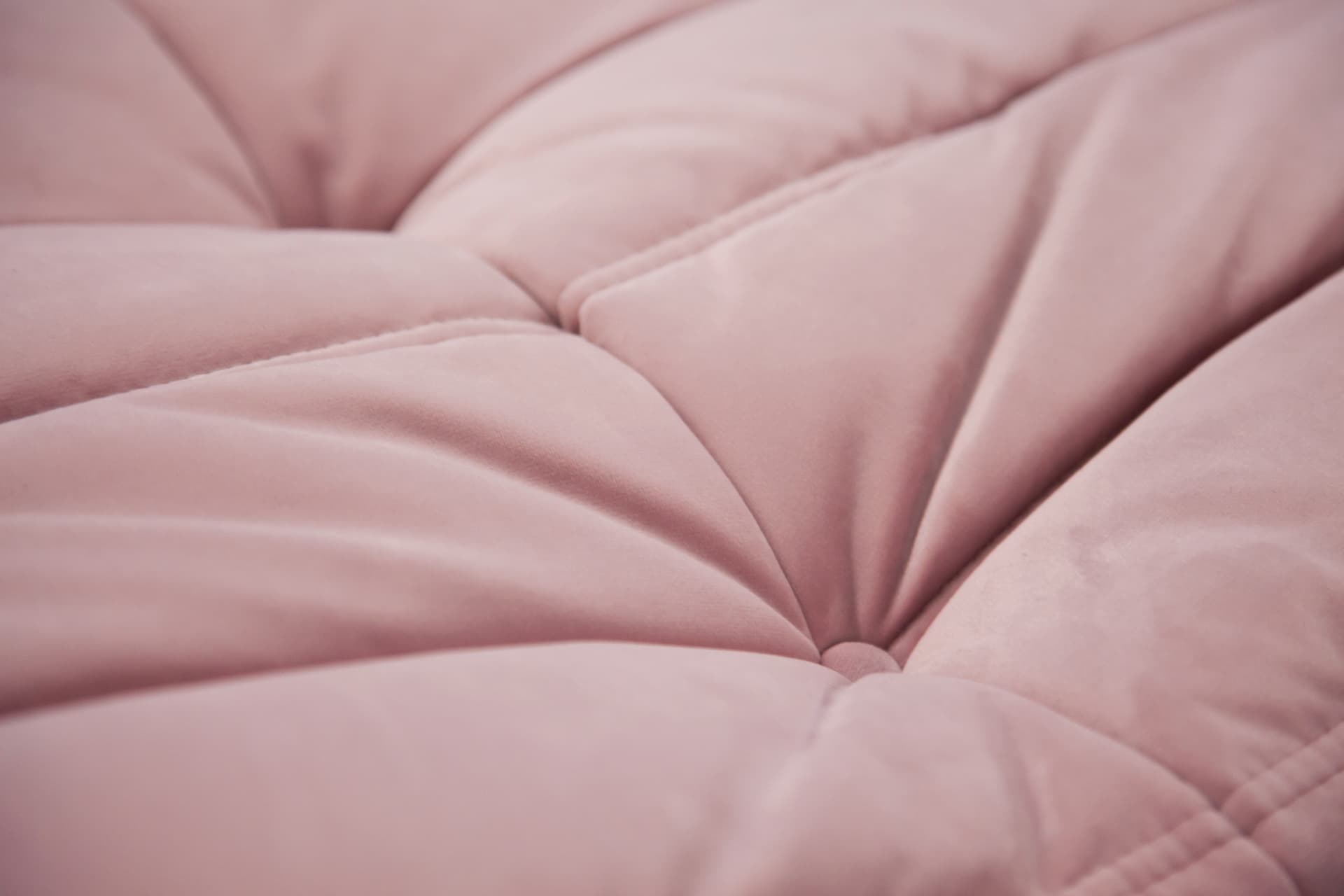 Zestaw wypoczynkowy Togo 5 części, velvet różowy jasny - 166727