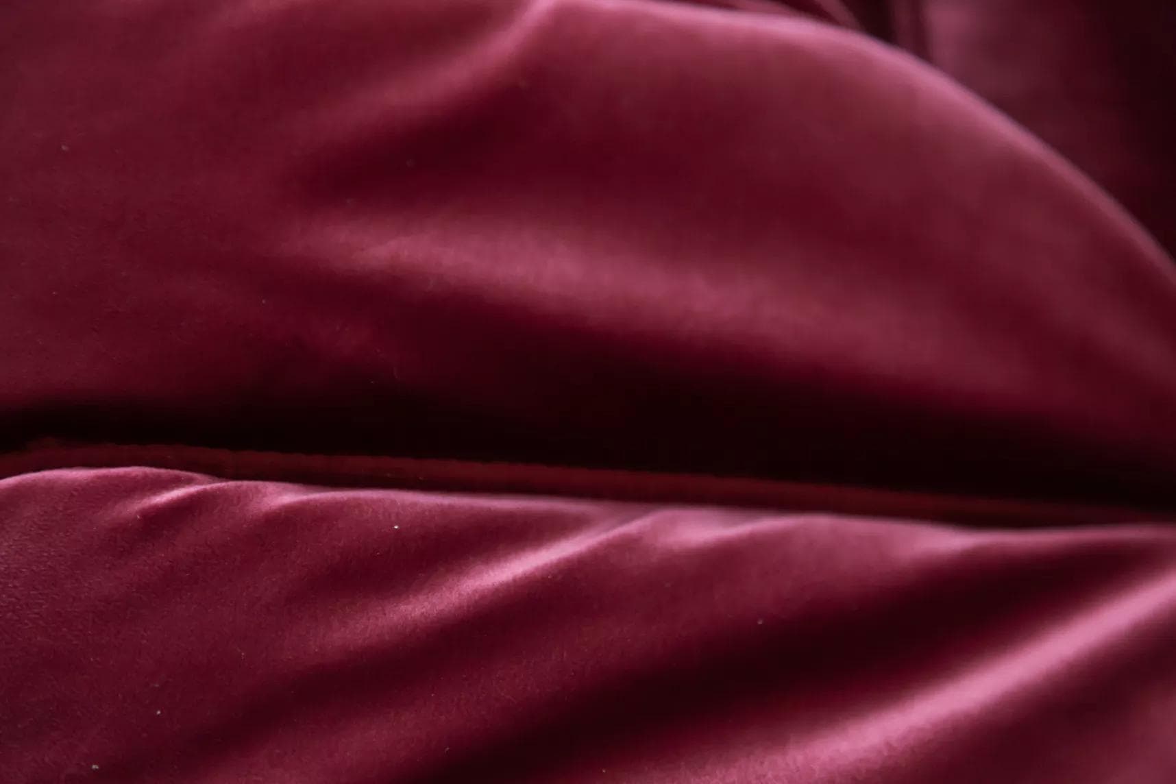 Narożnik Togo, velvet bordowy - 166203