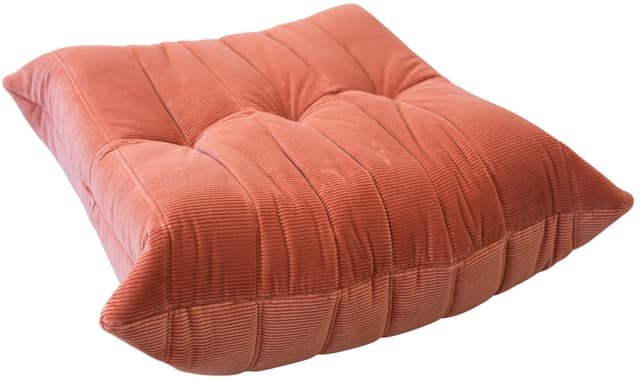 Podnóżek Togo, cord coral - WYMIARY