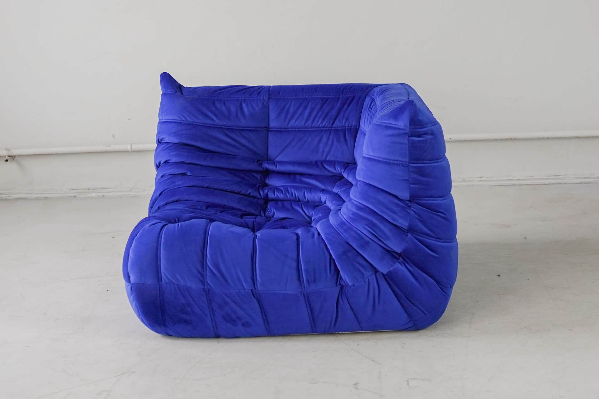 Narożnik Togo, velvet kobalt - 166762