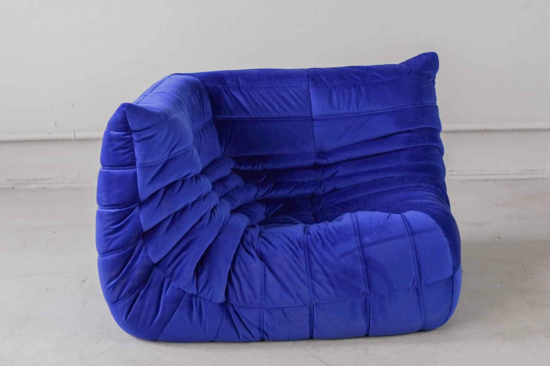 Narożnik Togo, velvet kobalt - 166760