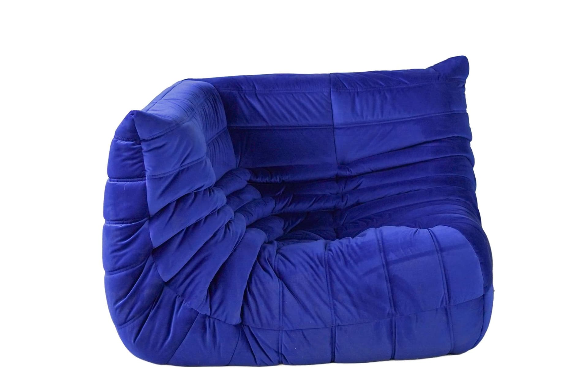Narożnik Togo, velvet kobalt