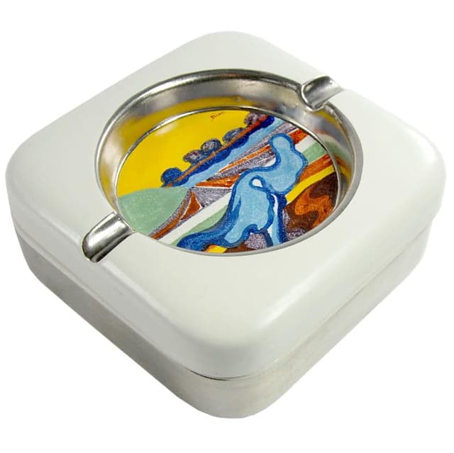 Ceramiczna popielnica, Włochy, lata 70. - WYMIARY