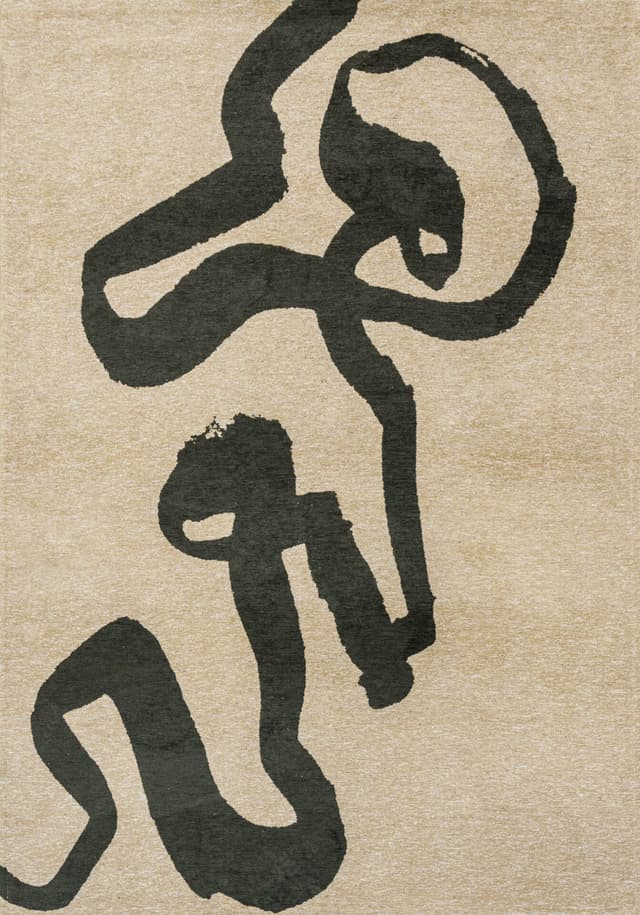 Rug Ribbon Garden Spirit 240x340 cm green, Louis De Poortere - DIMENSION