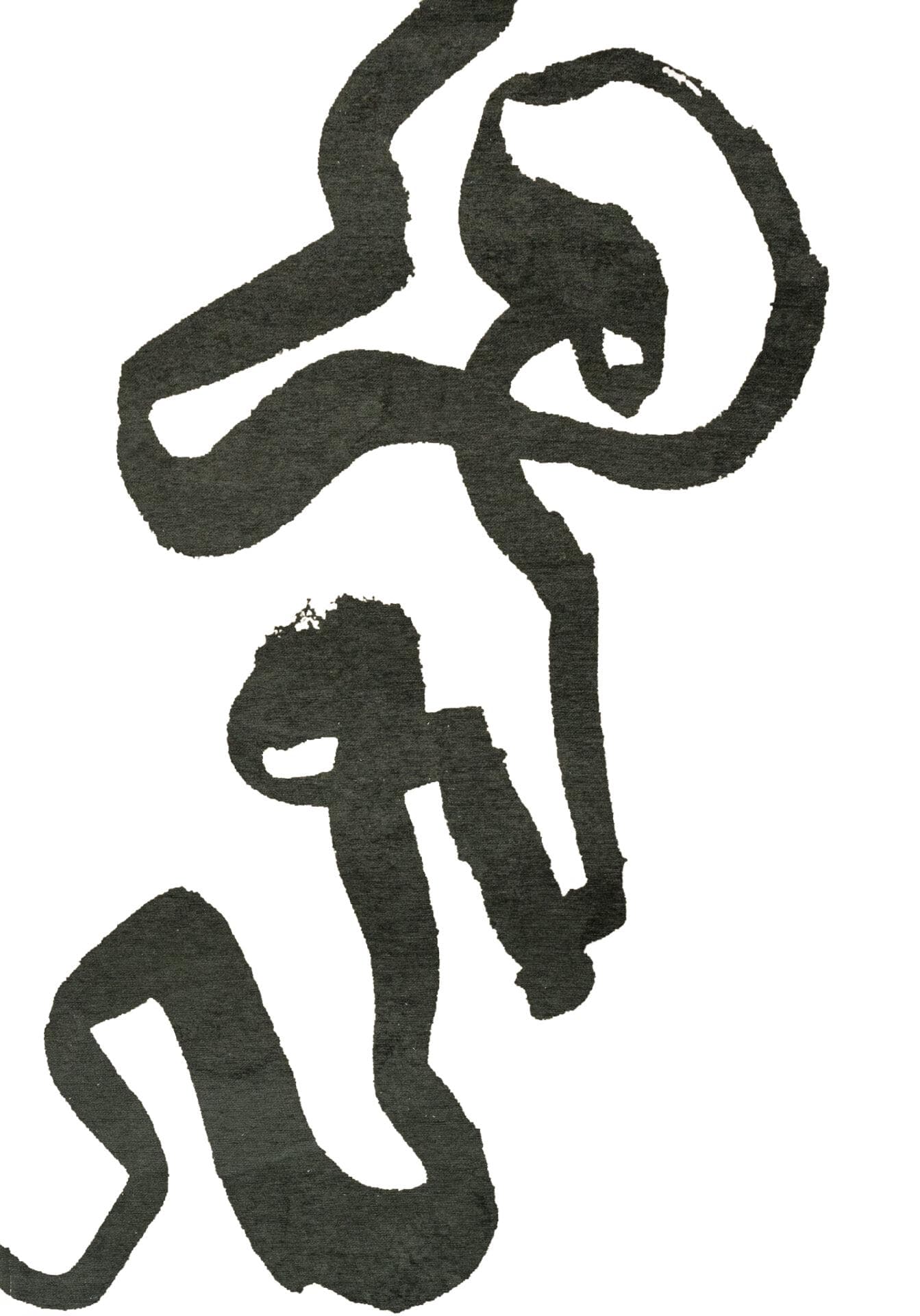 Rug Ribbon Garden Spirit 80x150 cm beige, green, Louis De Poortere - 52815