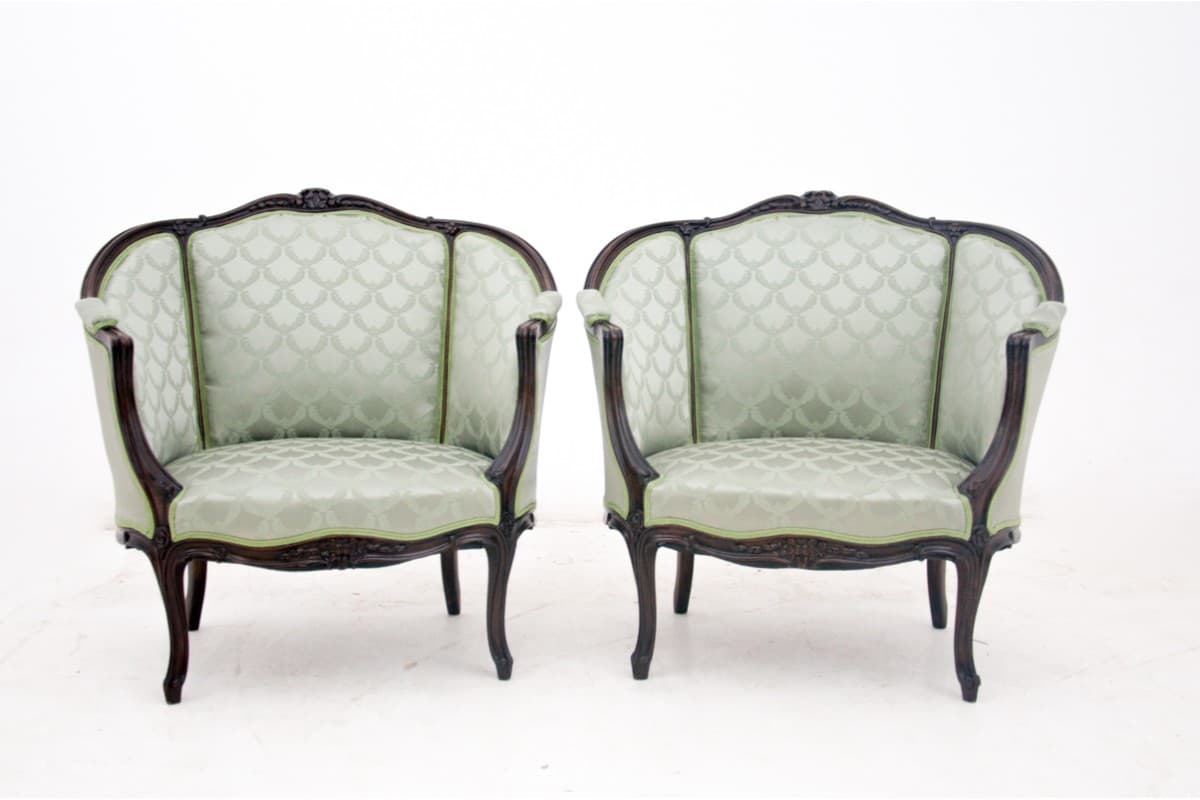 Green Salon Set, France, 1870s - 49770