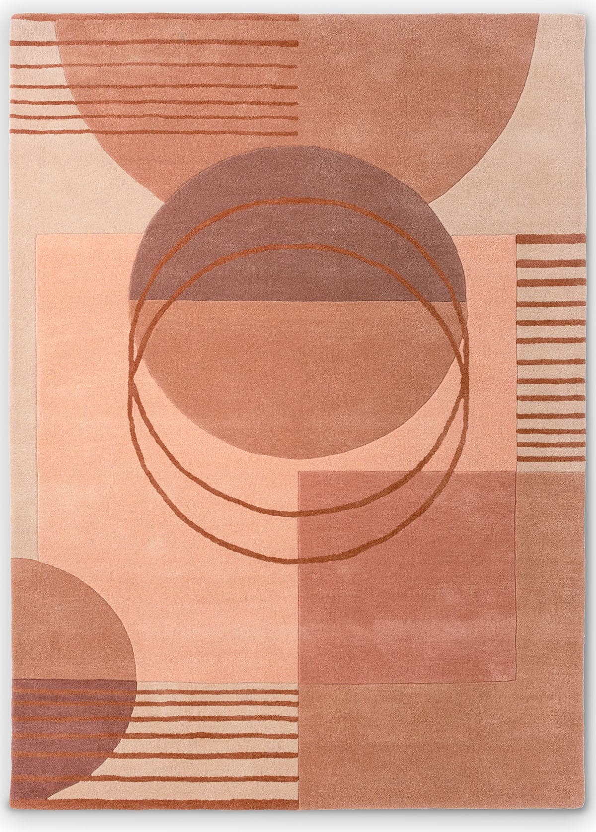 Dywan Decor Lola, różowy, wełna, 250x350 cm, Brink & Campman