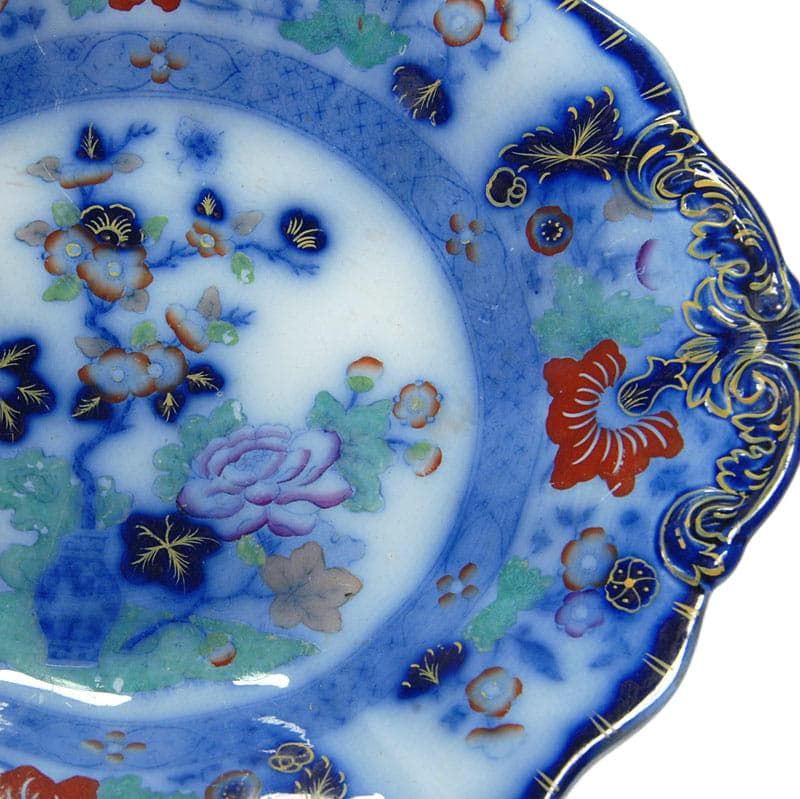 Faience Platter, by S. Alcock, United Kingdom, 19th Century - 6090