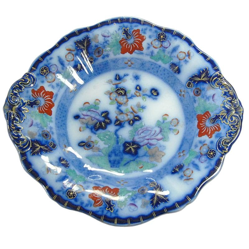 Faience Platter, by S. Alcock, United Kingdom, 19th Century