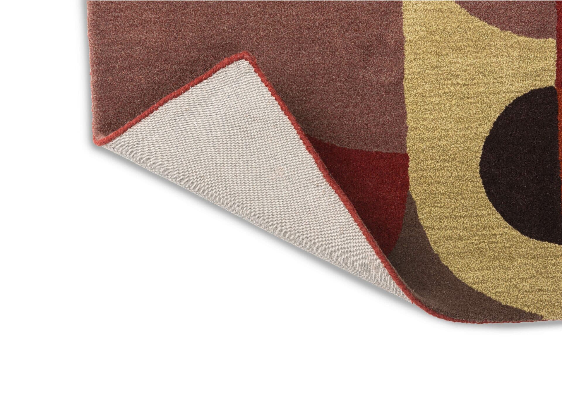 Dywan Decor Cosmo Red Pale Green 160x230 cm, czerwony, zielony, wełna, Brink & Campman - 55458