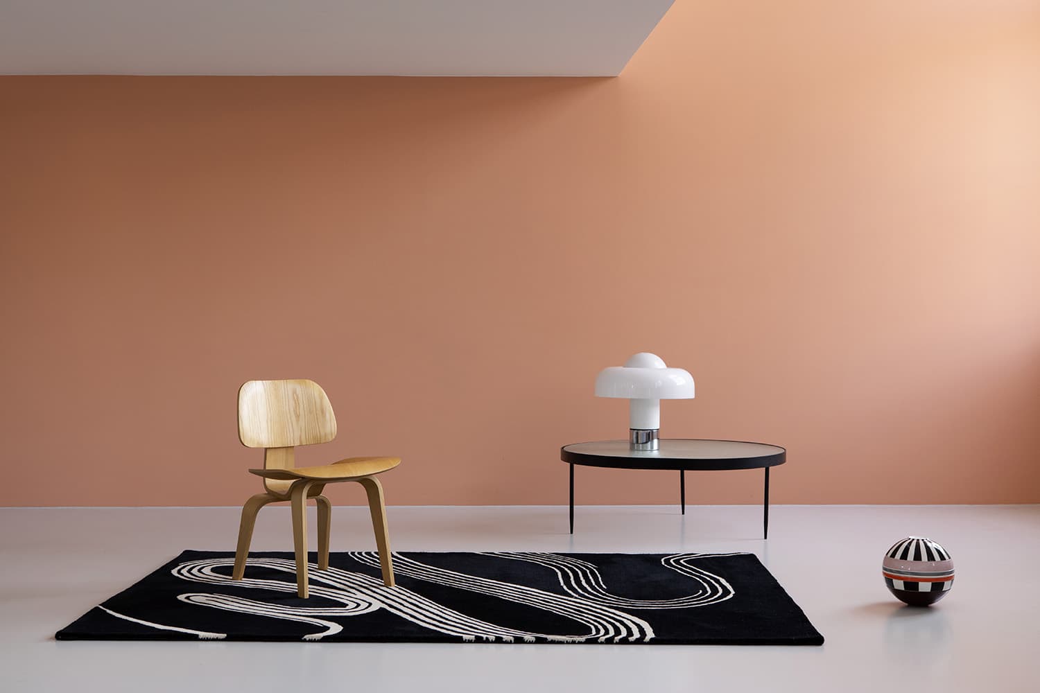 Dywan Decor Flow Caviar 250x350 cm, czarny, wełna, Brink & Campman - 55234