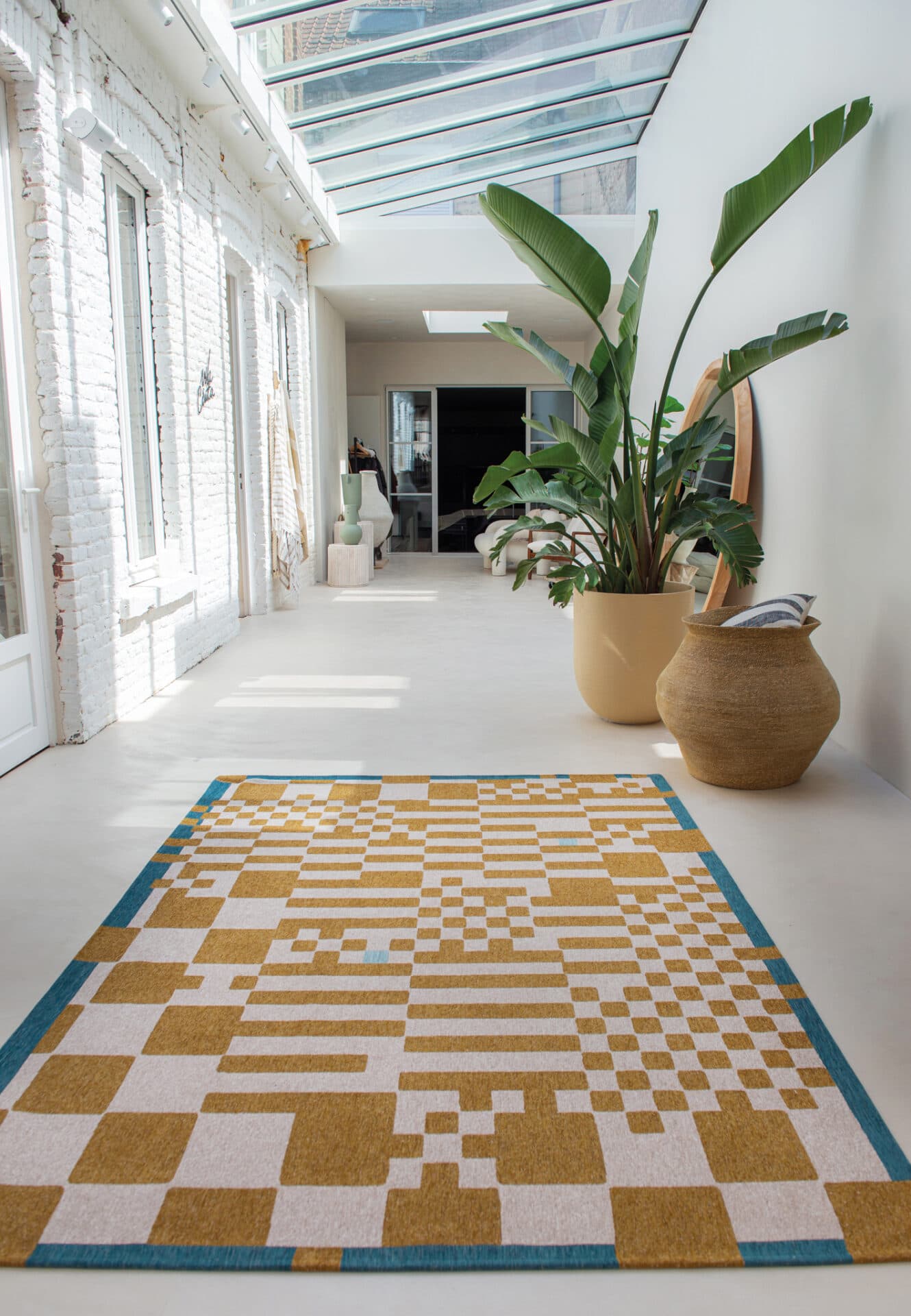 Rug Chess Honey 240x340 cm beige, Louis De Poortere - 148137