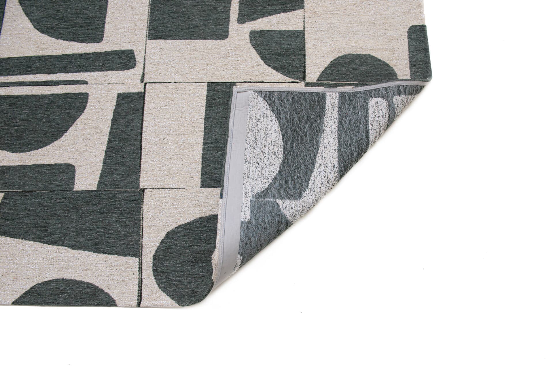 Rug PAPERCUT SEA SPRAY, beige, green, 240x340 cm, Louis De Poortere - 148009