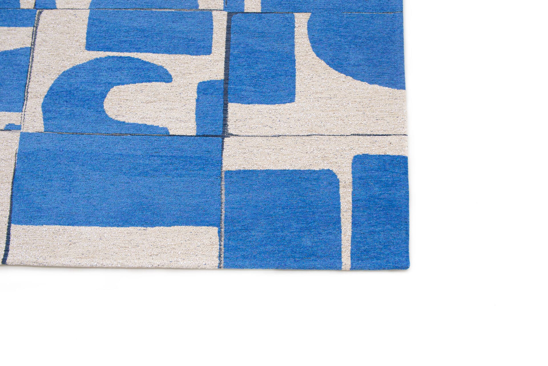Rug Papercut Campanula 170x240 cm blue, Louis De Poortere - 147945