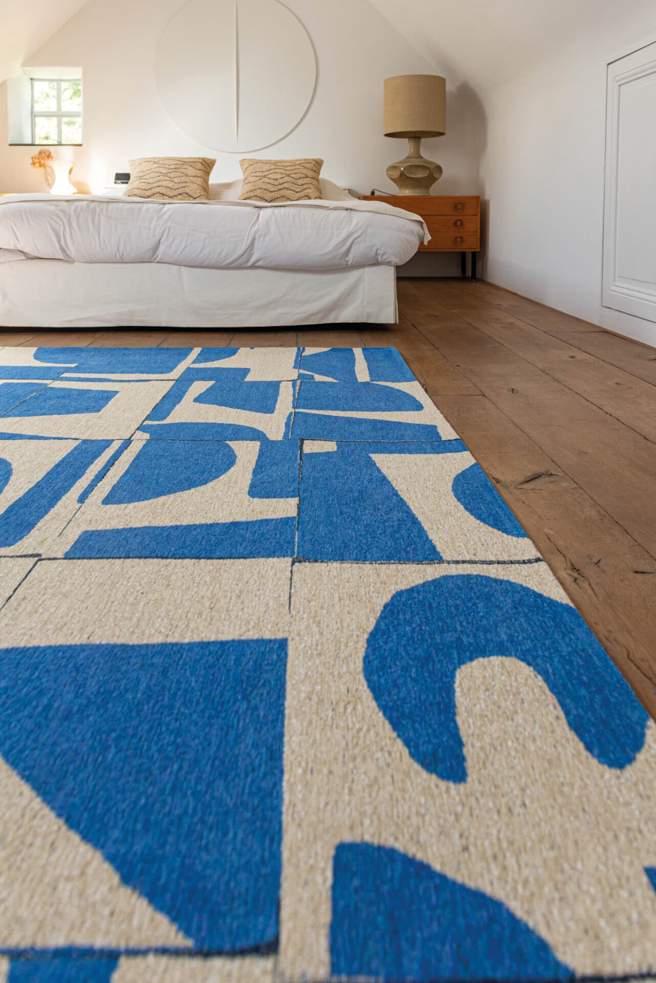 Rug PAPERCUT CAMPANULA blue 200x280 cm, Louis De Poortere - 147949