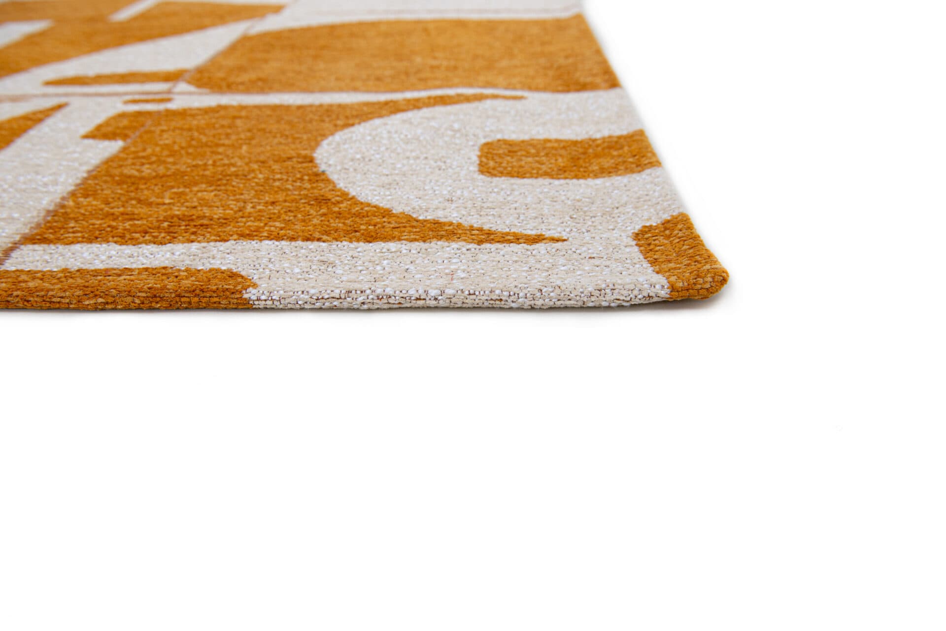 Rug PAPERCUT CURRY 80x150 cm yellow, Louis De Poortere - 147759